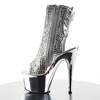 Pleaser - ADORE1018DCS Bottes de plateforme, Pole dance chaussures - Chaussures de pole dance - Couleur argent Product image